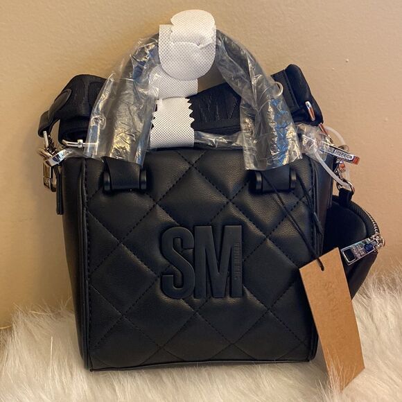 NWT Steve Madden (BBABI) Satchel Crossbody Bag w/Air Pod Case *Limited Edition* - Picture 3 of 15